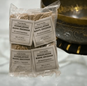 Tibetan Rope Incense - Spiral Circle