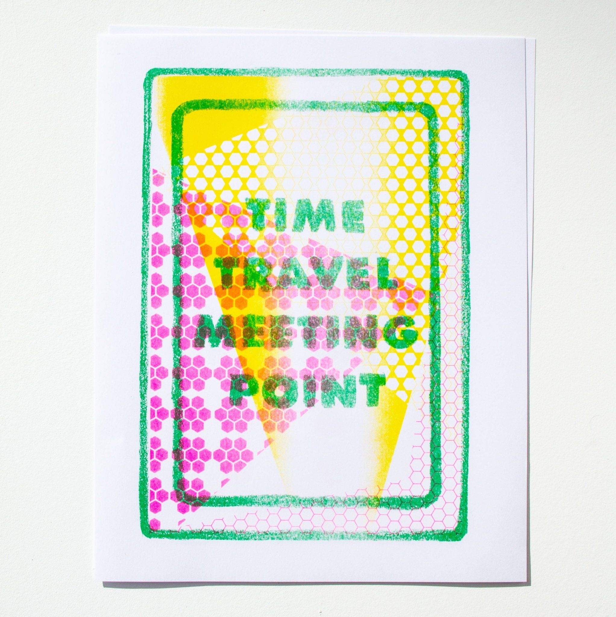 Time Travel Meeting Point - Spiral Circle