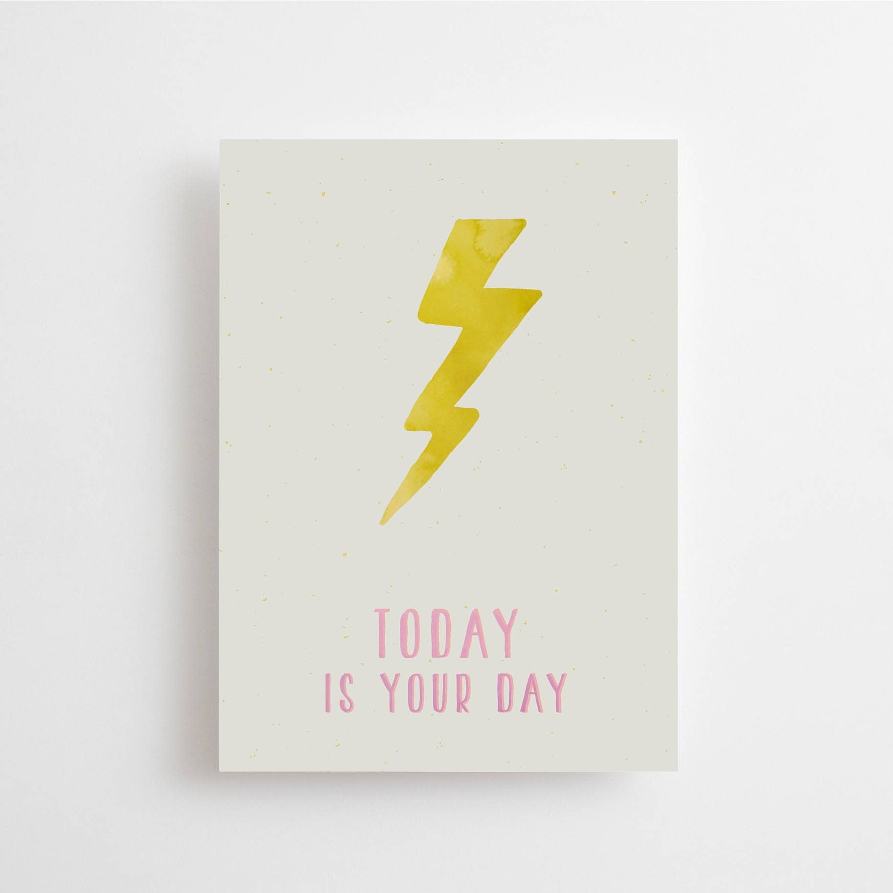Today is Your Day | Post Card - Spiral Circle
