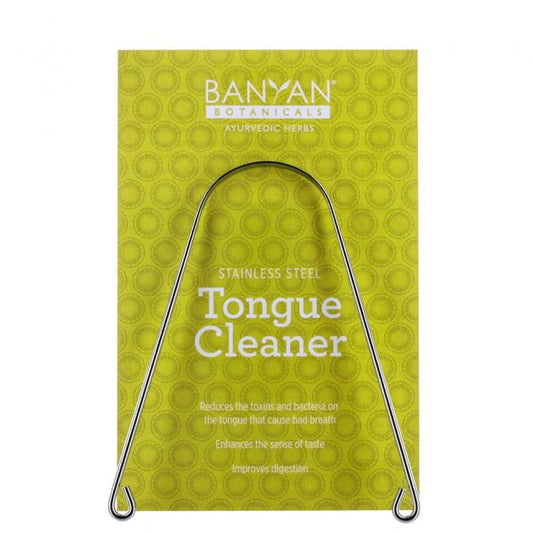 Tongue Cleaner - Stainless Steel - Spiral Circle