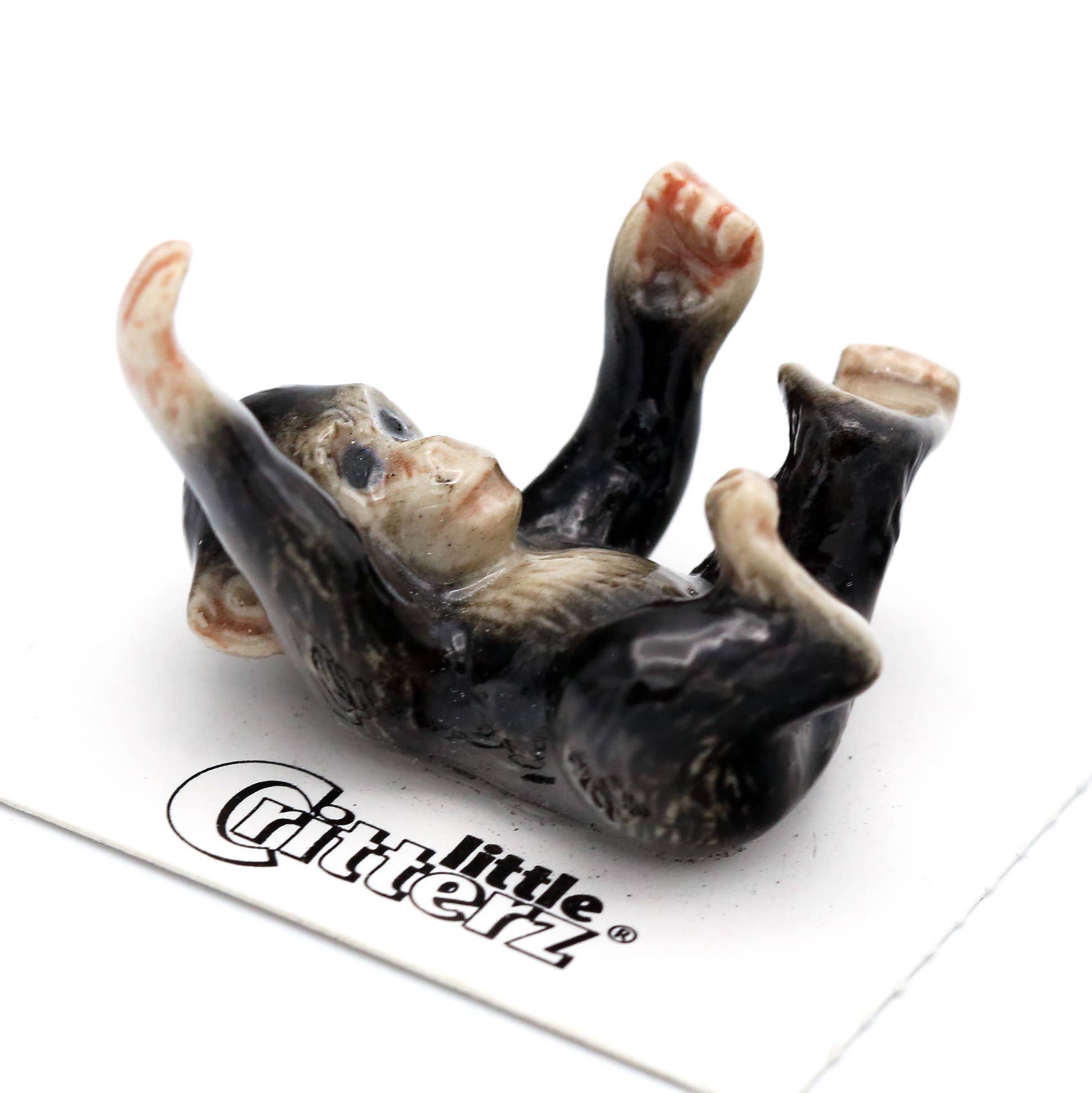 Tooley Chimpanzee Porcelain Miniature - Spiral Circle