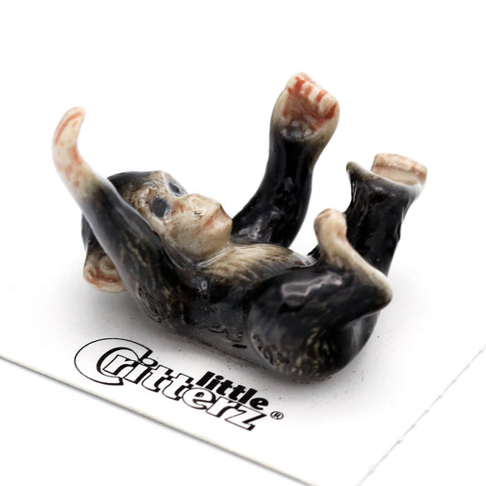 Tooley Chimpanzee Porcelain Miniature - Spiral Circle