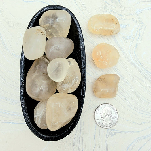 Topaz, Tumbled - Spiral Circle