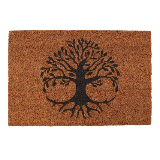 Tree of Life Welcome Doormat C/9 - Spiral Circle