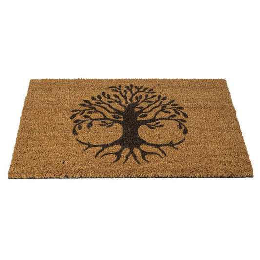 Tree of Life Welcome Doormat C/9 - Spiral Circle