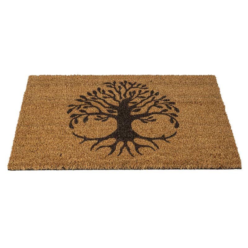 Tree of Life Welcome Doormat C/9 - Spiral Circle