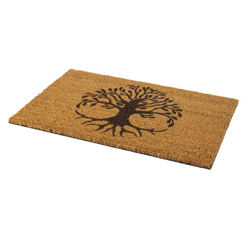 Tree of Life Welcome Doormat C/9 - Spiral Circle