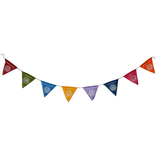 Triangular Affirmation Flags - Spiral Circle