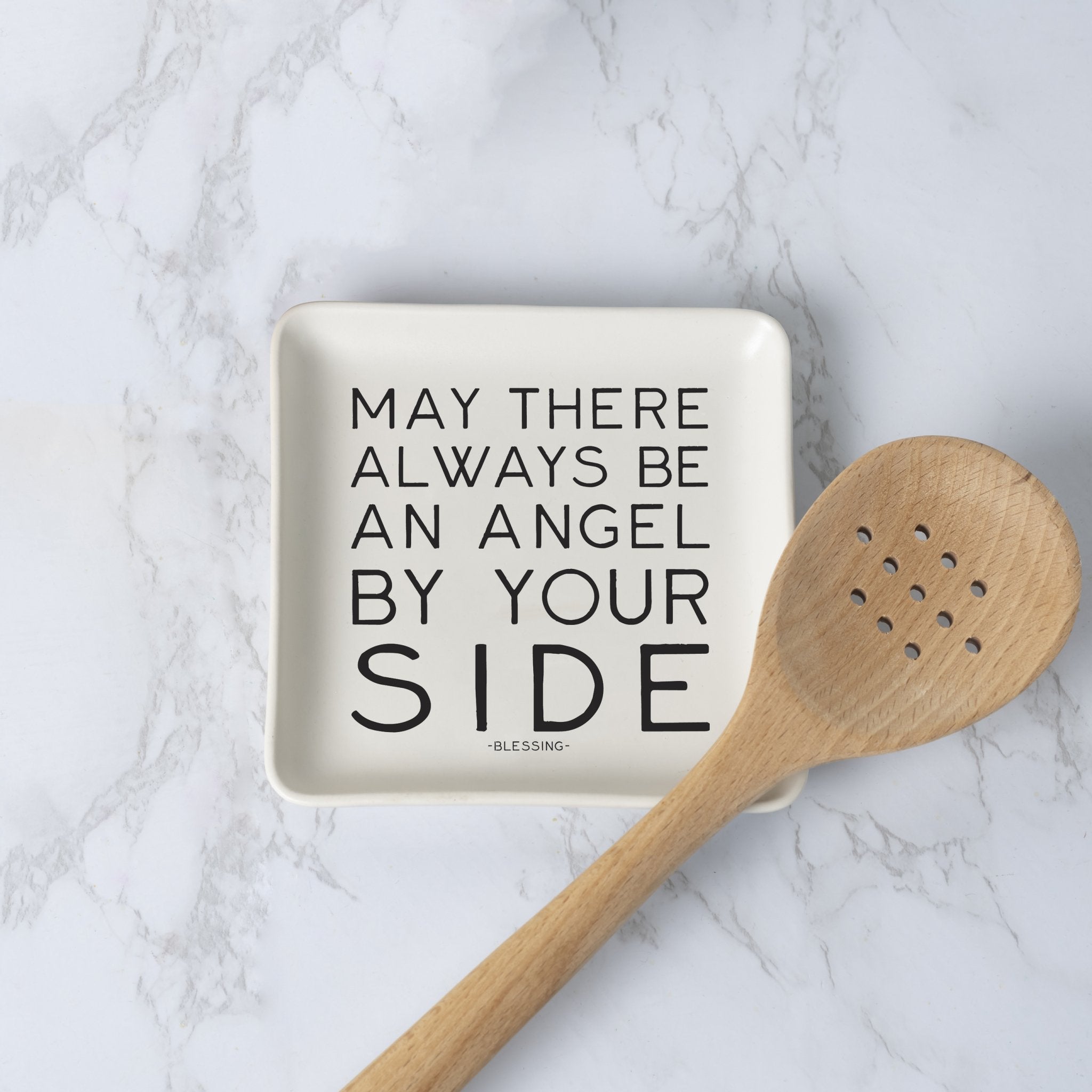 Trinket Dishes - TR201- Angel By Your Side (Blessing) - Spiral Circle