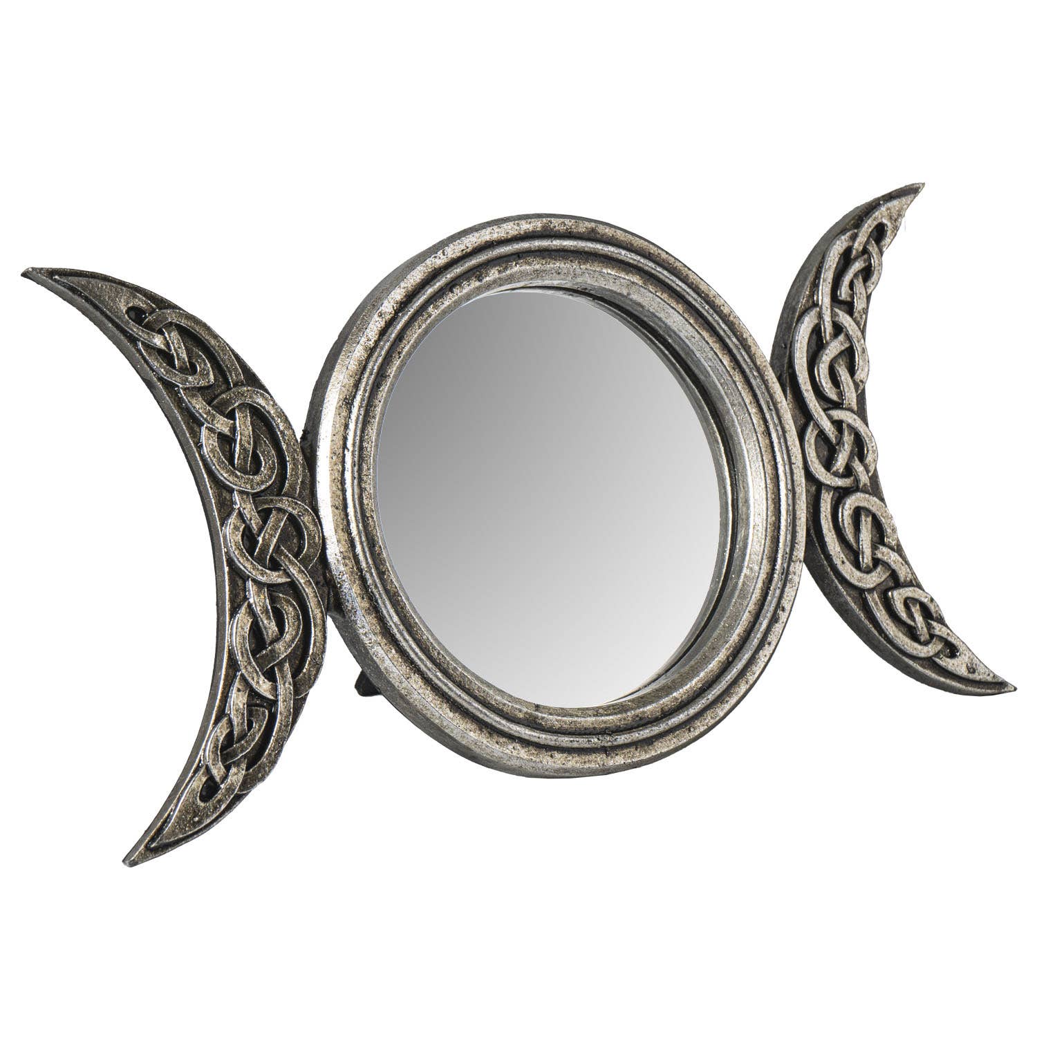 Triple Moon Mirror - Spiral Circle