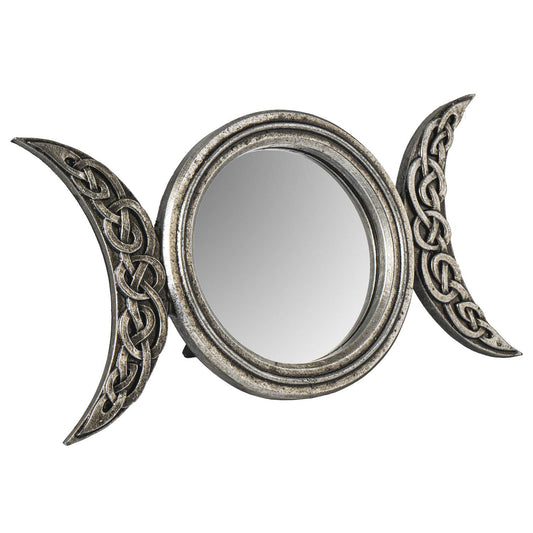 Triple Moon Mirror - Spiral Circle