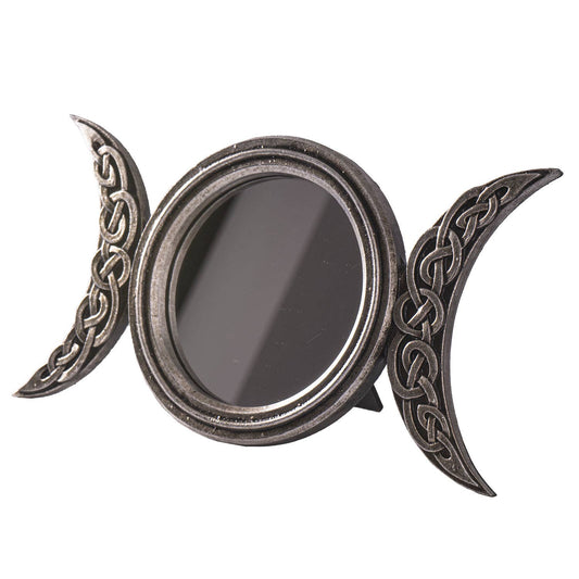 Triple Moon Mirror - Spiral Circle