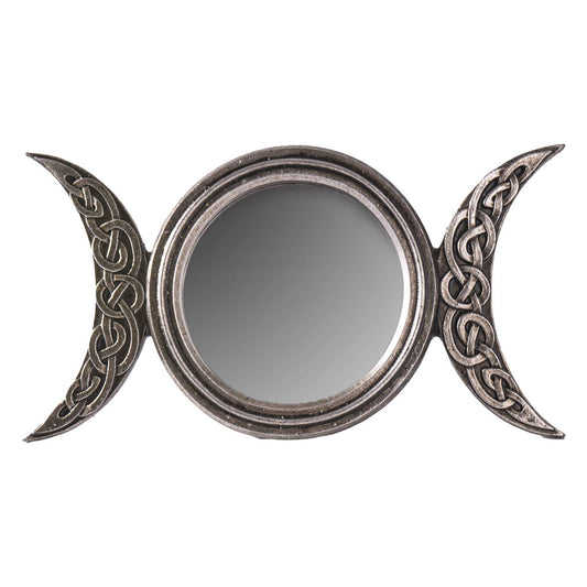 Triple Moon Mirror - Spiral Circle