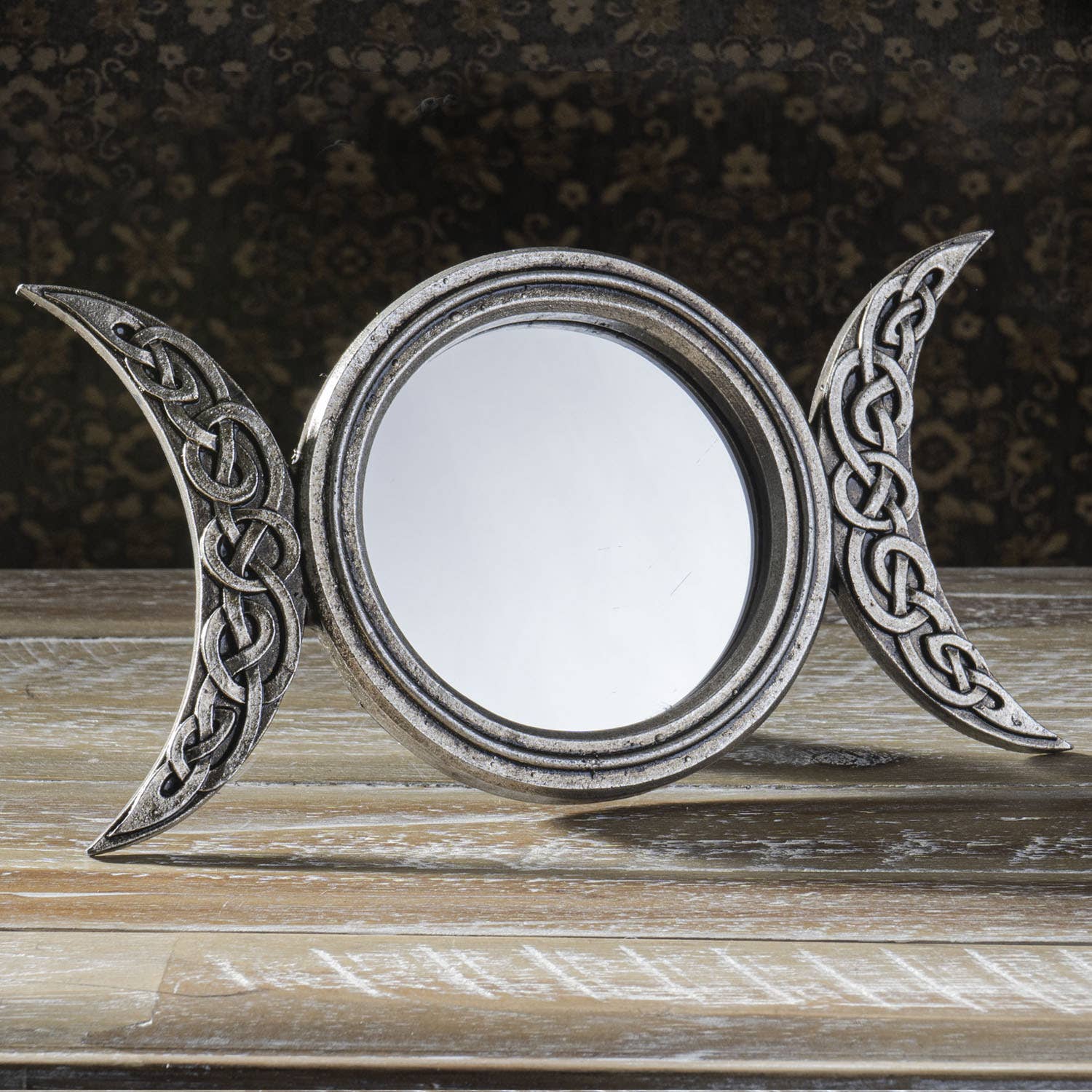Triple Moon Mirror - Spiral Circle