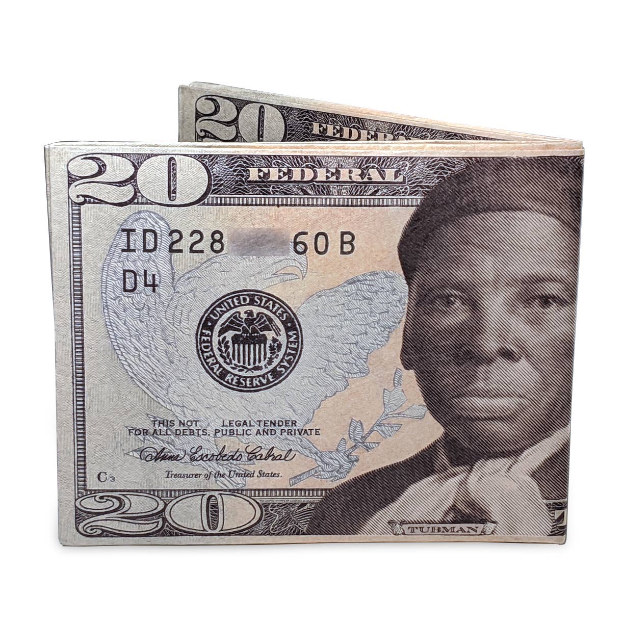 Tubman $20 Mighty Wallet - Spiral Circle