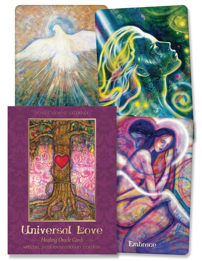 Universal Love Healing Oracle Cards - Spiral Circle