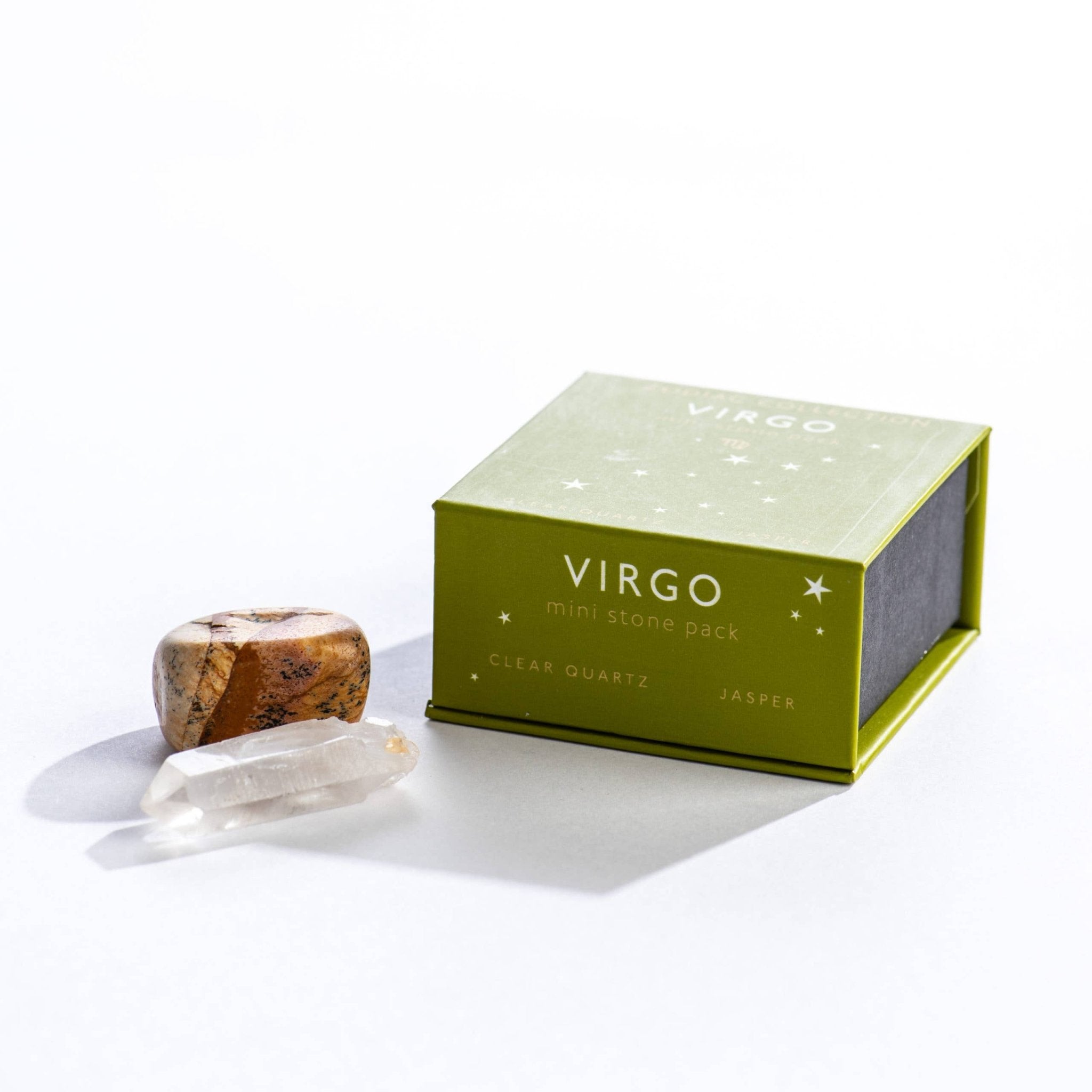 Virgo Zodiac Mini Crystal Pack - Spiral Circle