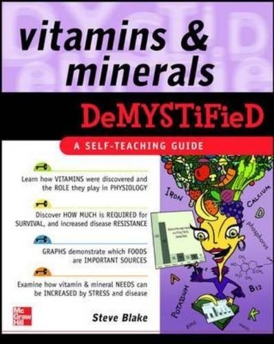 Vitamins and Minerals Demystified - Spiral Circle
