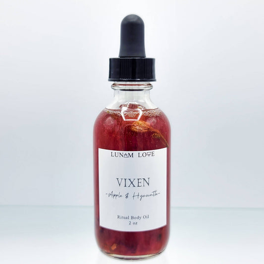 Vixen Body Oil | Apple and Hyacinth - Spiral Circle