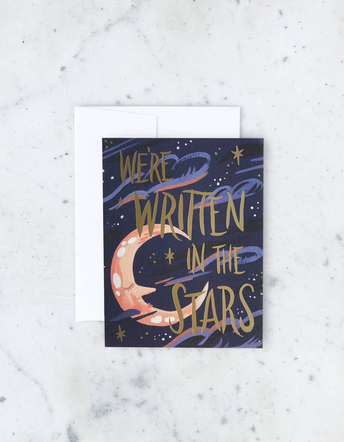 We're Written In Stars | Card - Spiral Circle