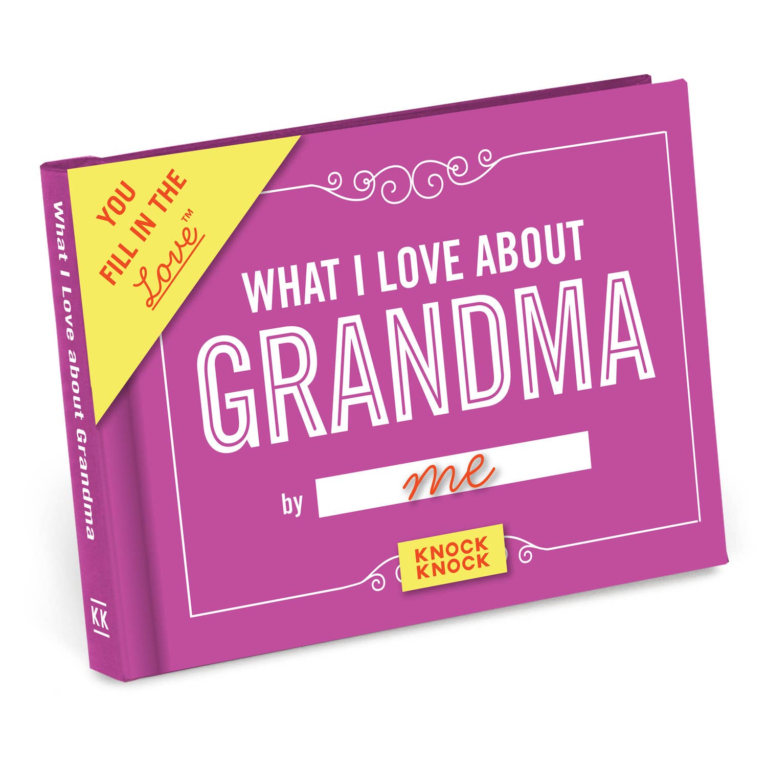 What I Love about Grandma Fill in the Love Gift Book - Spiral Circle