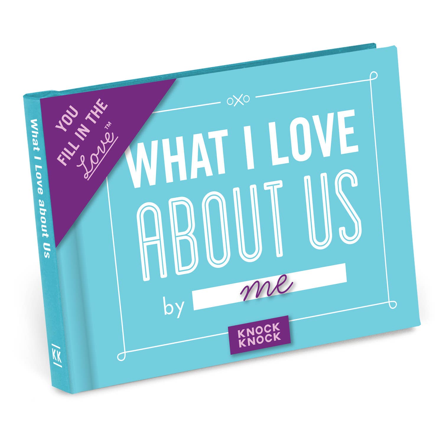 What I Love about Us Fill in the Love Gift Book - Spiral Circle