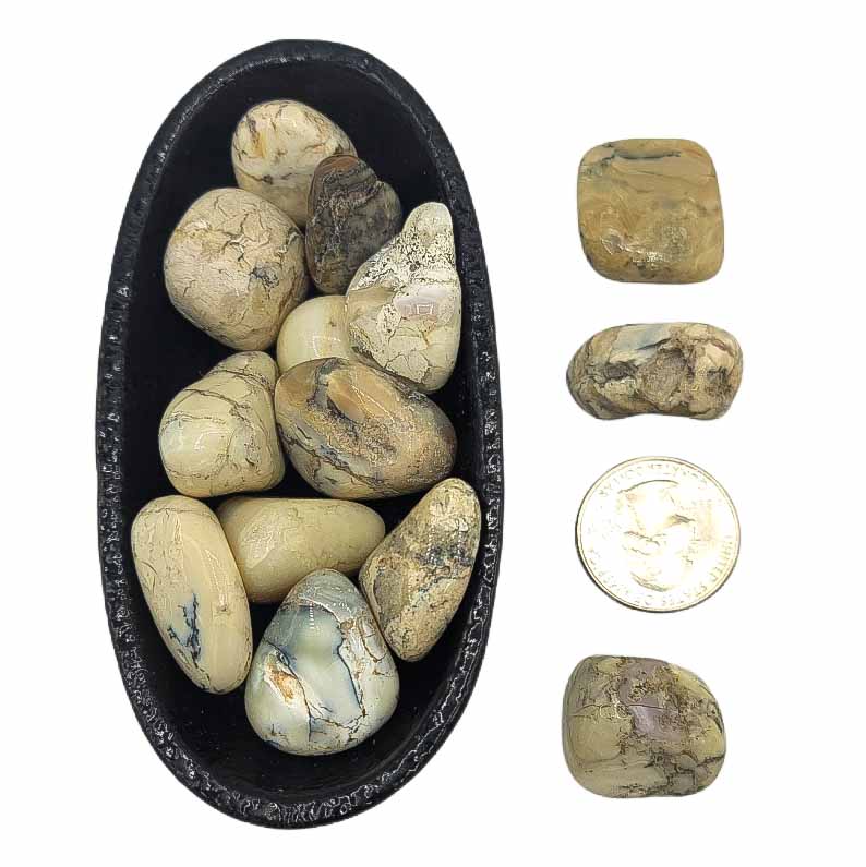 White Opal | Stability - Spiral Circle