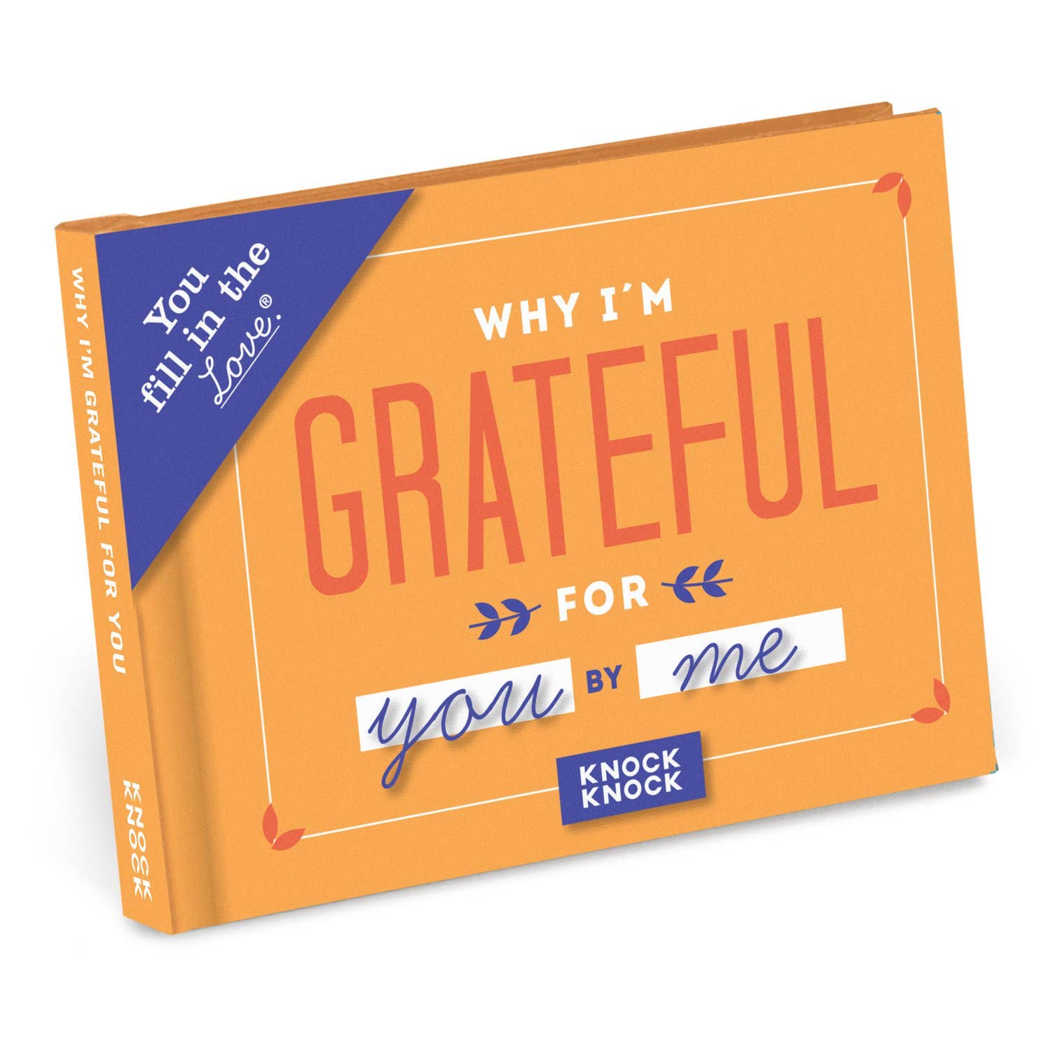 Why I'm Grateful for You Fill in the Love Gift Book - Spiral Circle