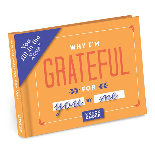 Why I'm Grateful for You Fill in the Love Gift Book - Spiral Circle