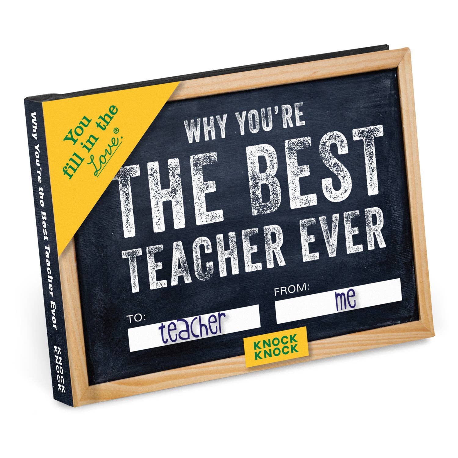 Why You're the Best Teacher Ever Fill in the Love Gift Book - Spiral Circle