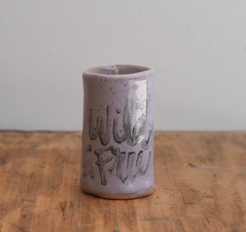 Wild And Free | Tiny Tumblers - Spiral Circle