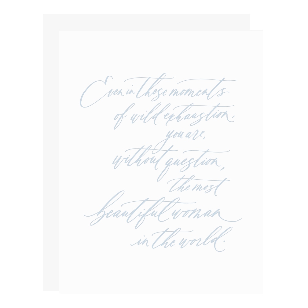 Wild Exhaustion Card - Spiral Circle