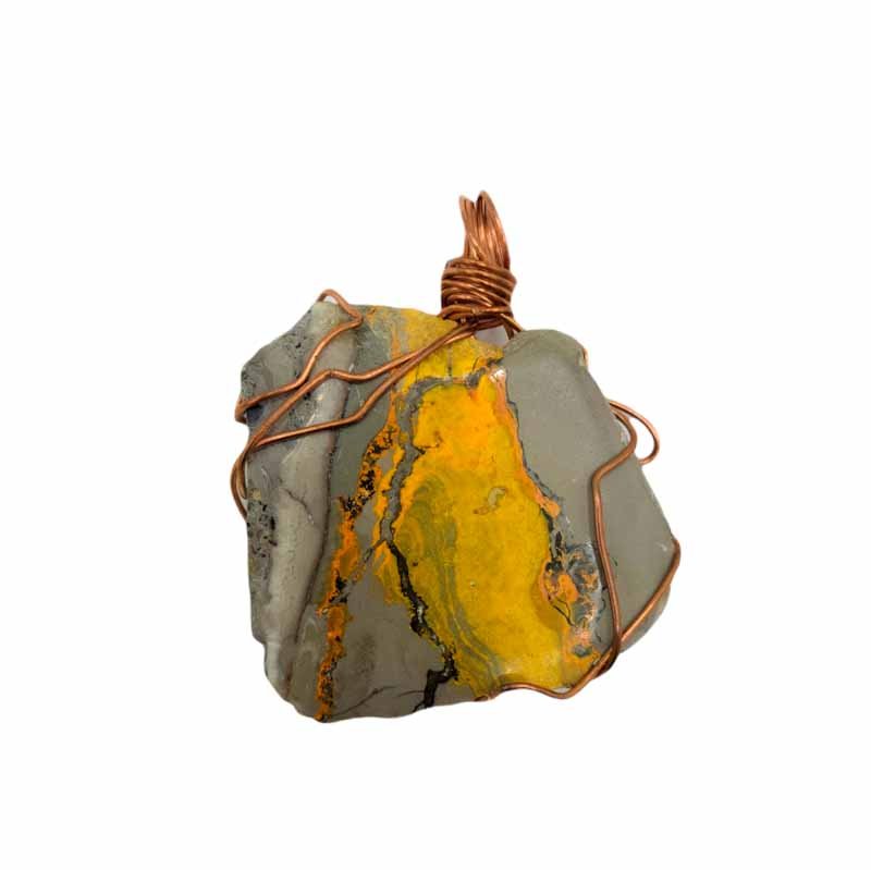 Wire-Wrapped Pendants | Assorted - Spiral Circle