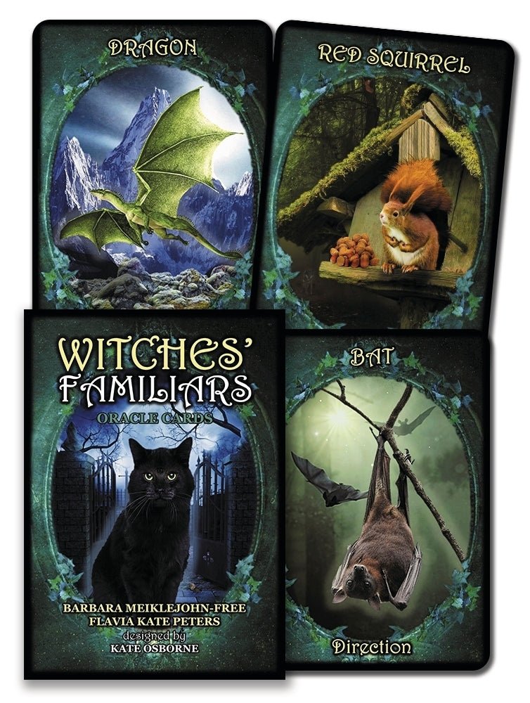 Witches' Familiars Oracle Cards - Spiral Circle