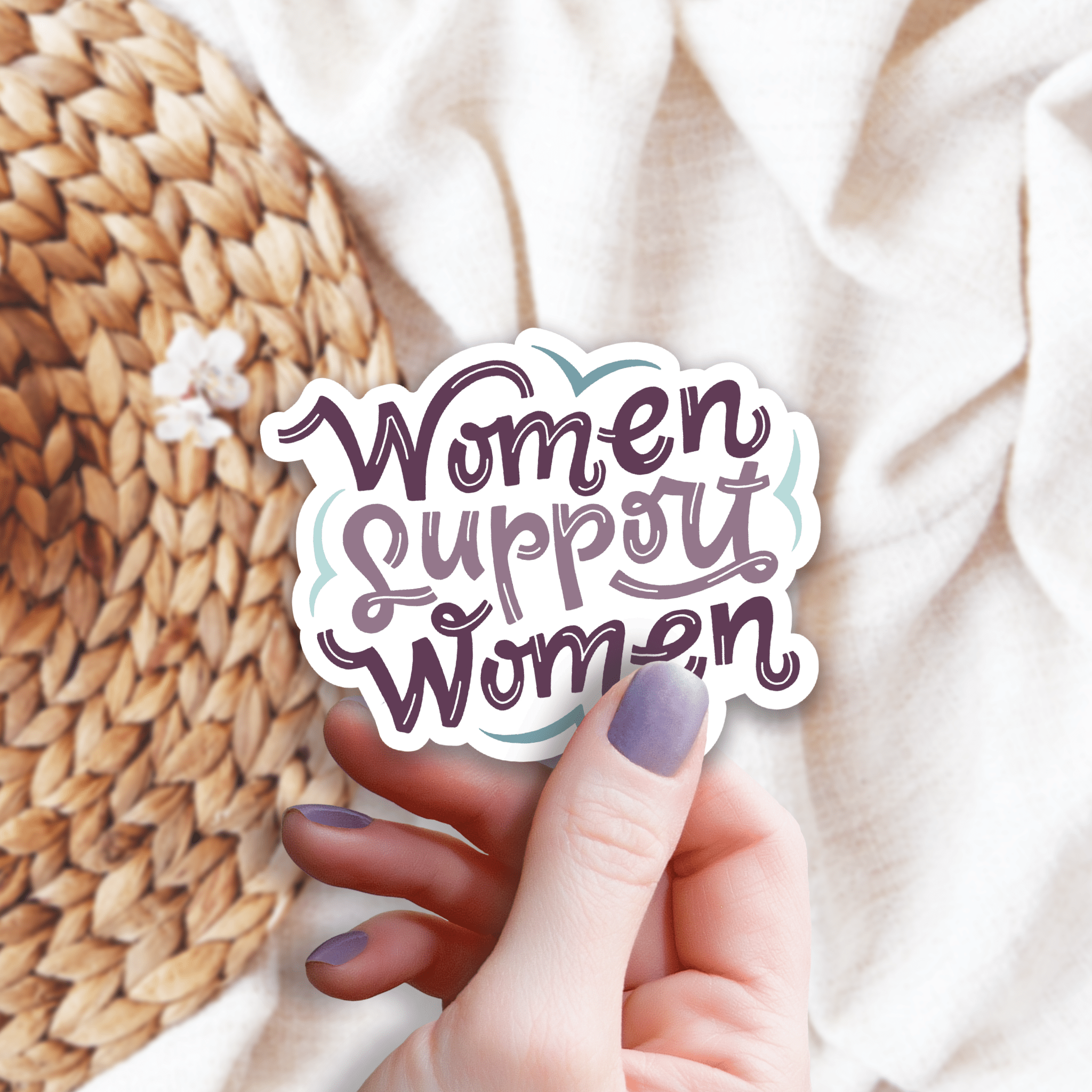 Women Support Women | Sticker - Spiral Circle