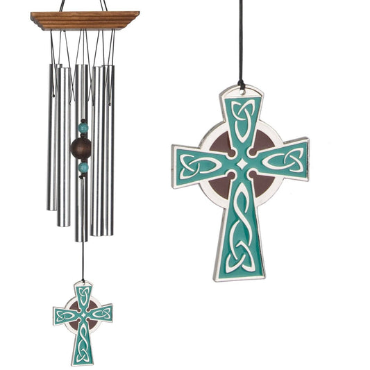 Woodstock Celtic Chime® - Cross - Spiral Circle