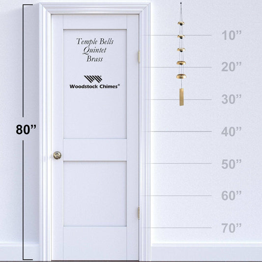 Woodstock Temple Bells® - Quintet, Brass - Spiral Circle