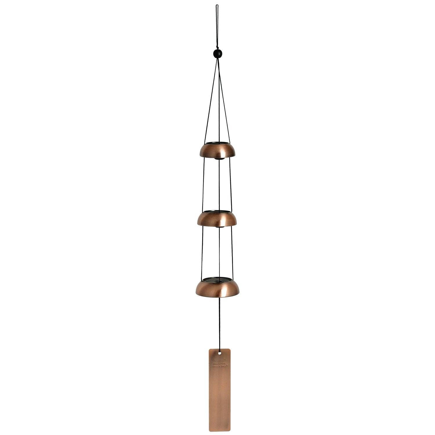 Woodstock Temple Bells® - Trio, Copper - Spiral Circle