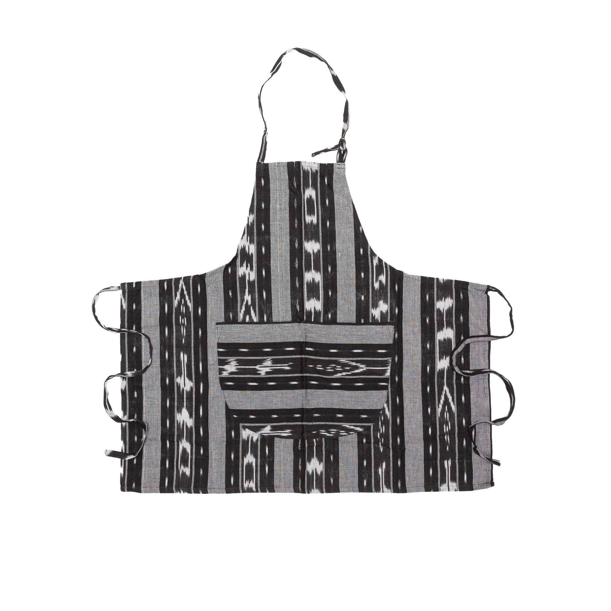 Woven Guatemalan Apron - Spiral Circle
