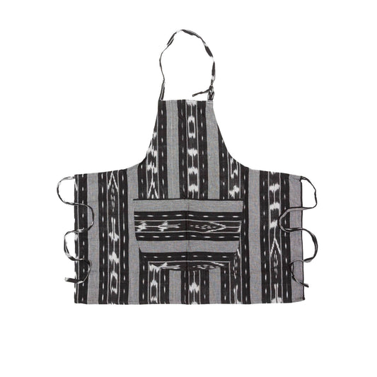 Woven Guatemalan Apron - Spiral Circle