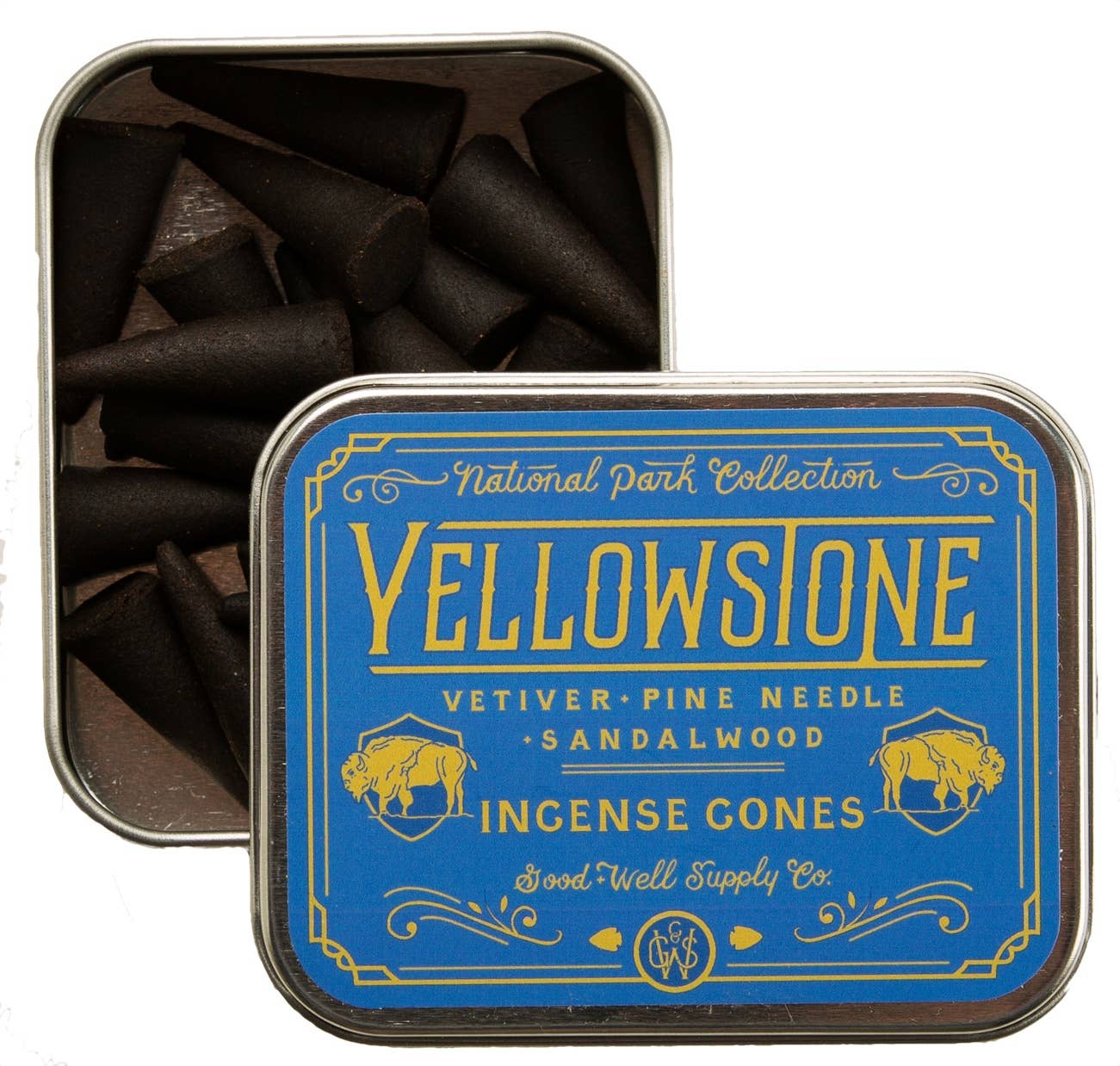 Yellowstone Incense | Cone Incense - Spiral Circle