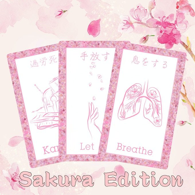 Yoru no Sumi - E Pink Oracle with Book set - Spiral Circle