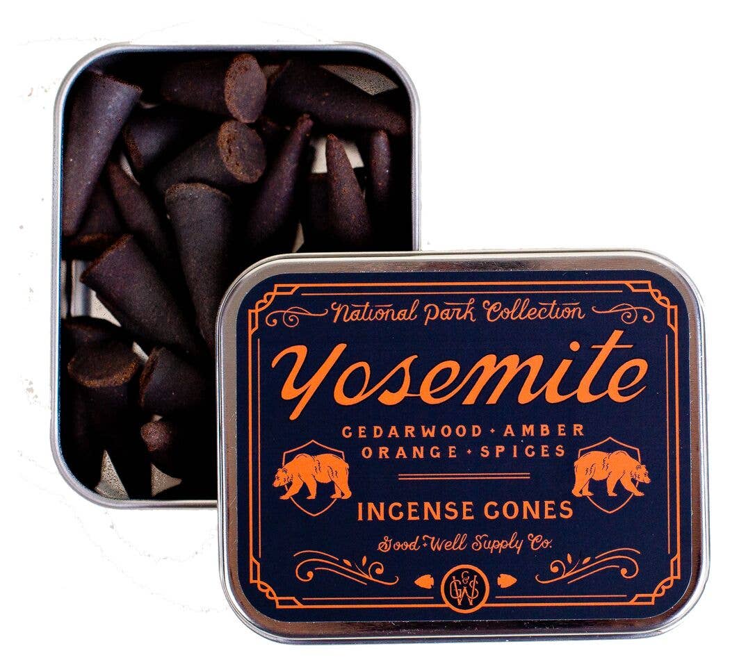 Yosemite Incense | Cedarwood Amber Orange + Spice - Spiral Circle