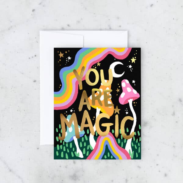 You Are Magic Card - Spiral Circle