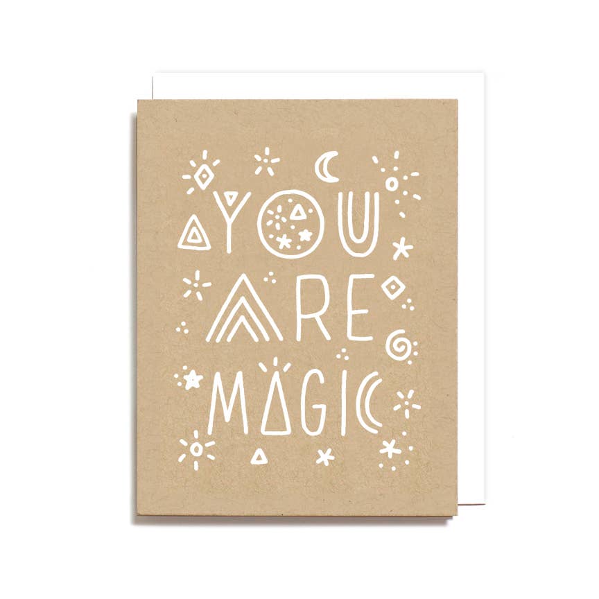 You Are Magic Card - Spiral Circle