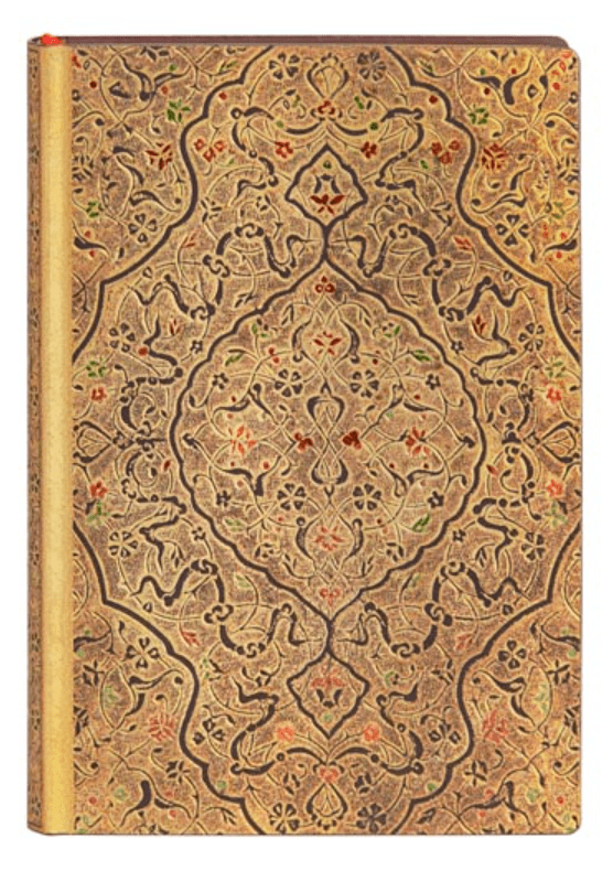 Zahra | Arabic Artistry | Soft Cover Journal | Mini Size | Lined - Spiral Circle