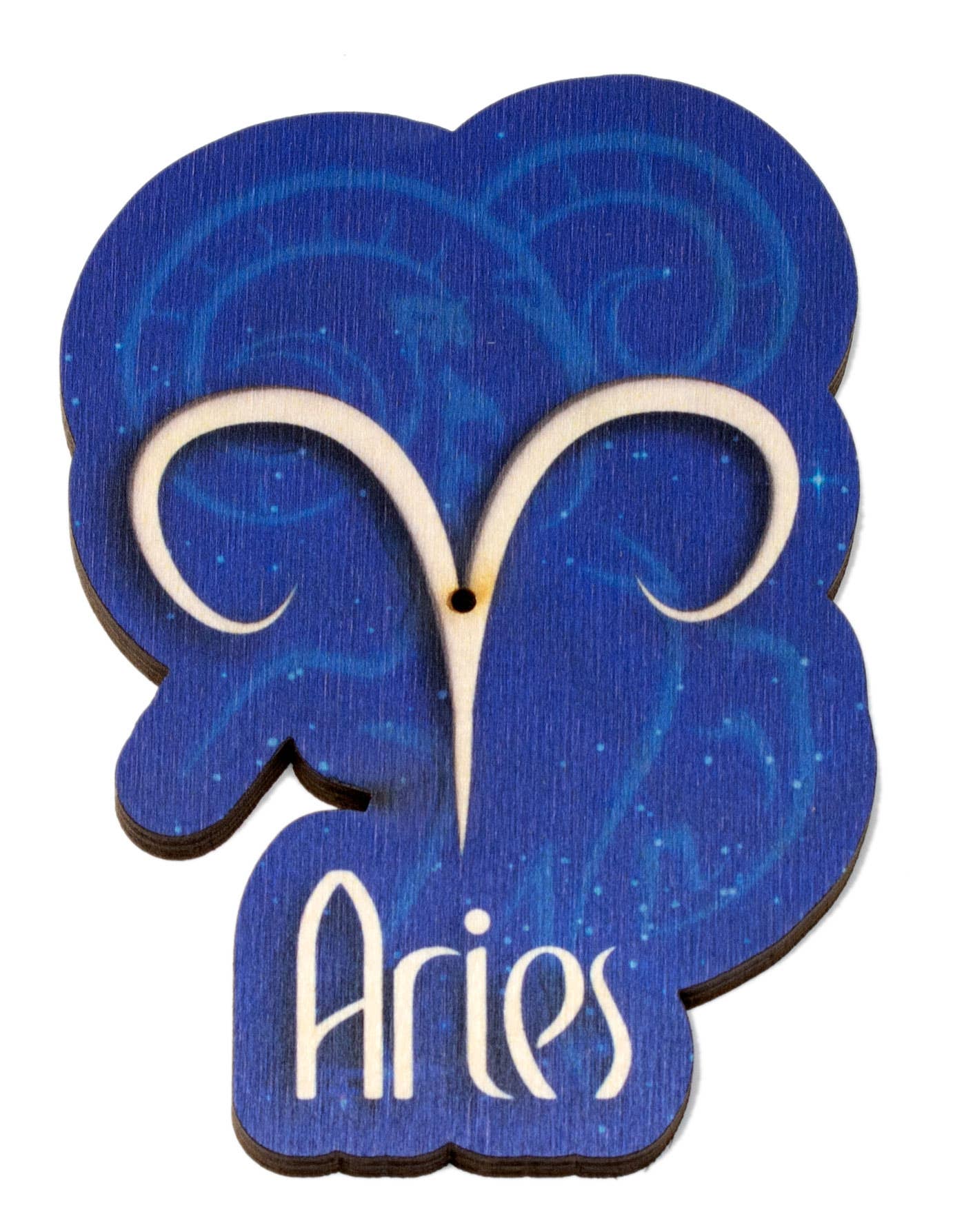 Zodiac - Aries Full Color Stick Incense Burner - Spiral Circle