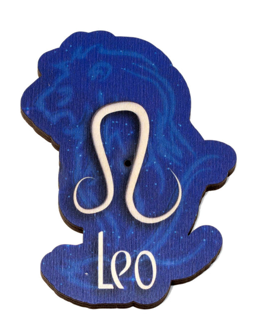 Zodiac - Leo Full Color Stick Incense Burner - Spiral Circle